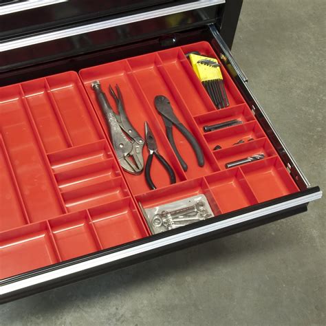 tool box metal top tray|best tool box drawer organizers.